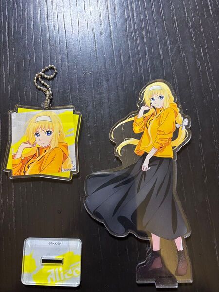 ソードアートオンライン アリス アクリルキーホルダー アクリルスタンド