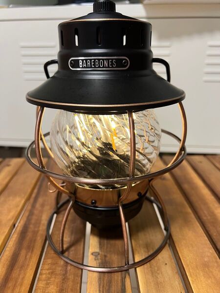 ベアボーンズ レイルロードランタン LED キャンプ BAREBONES