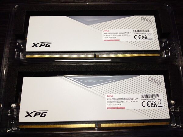 ADATA XPG LANCER RGB DDR5-5600 32GB (16GB×2)