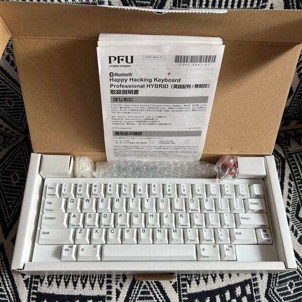 HHKB Professional HYBRID Type-S雪 英語配列 25周年モデル