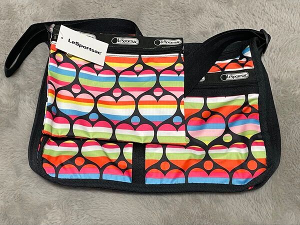 LeSportsacショルダーバッグ ポーチ付き