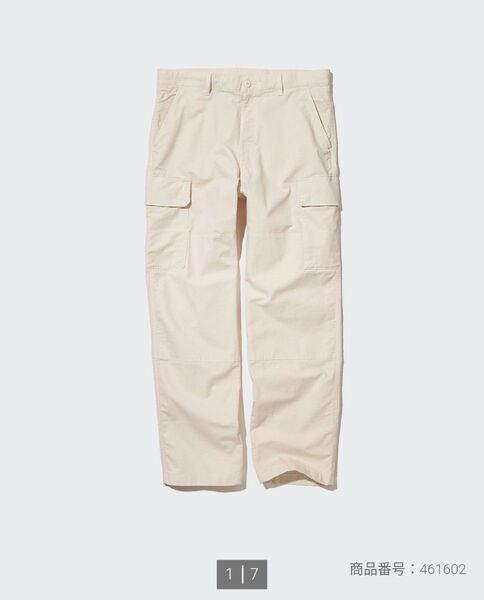 未使用品!UNIQLO ユーティリティワークパンツ カーゴ XL オフ・ホワイト オフホワイト