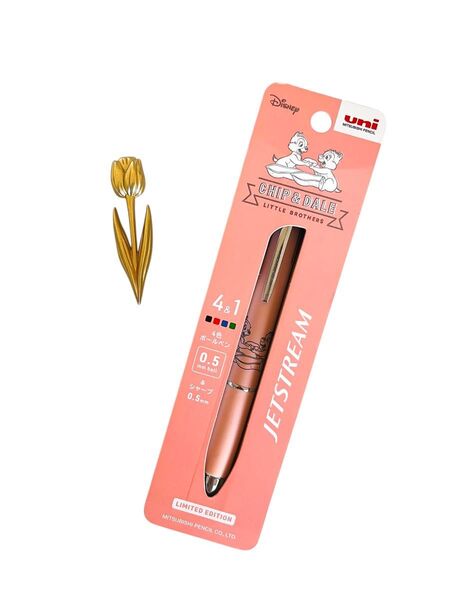 新品 ディズニー100周年限定 チップ&デール ジェットストリーム4&1