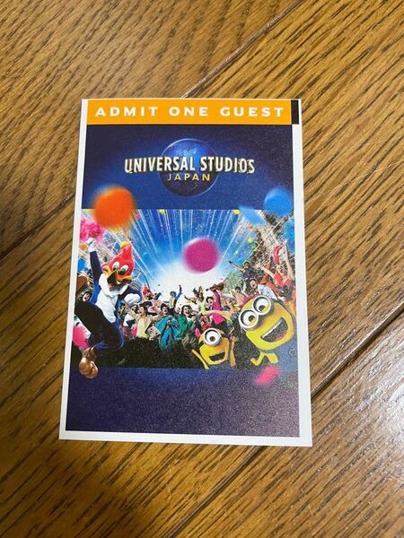 ユニバーサルスタジオジャパン スタジオパス 1枚 ユニバ チケット USJ