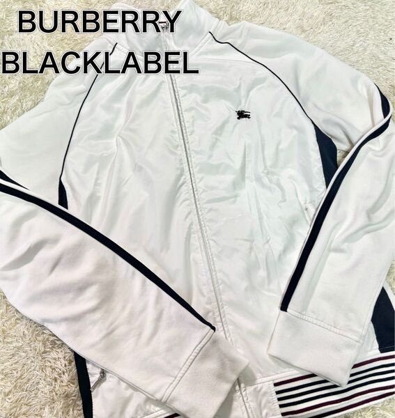 BURBERRY BLACK LABEL バーバリーブラックレーベル トラックジャケット ジップアップブルゾン M