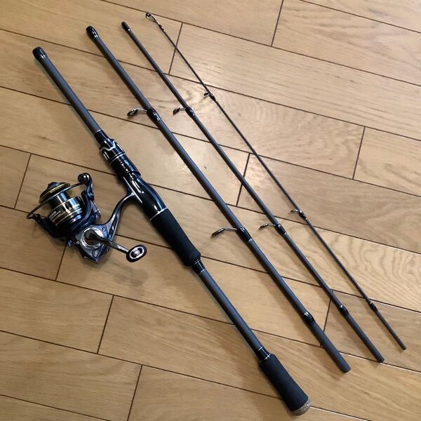 ショアジギ ピース2.1mスピニングロッド&スピニングリール3000番