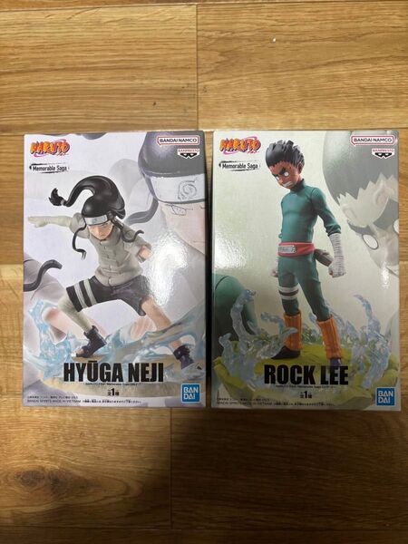 NARUTO フィギュア 日向ネジ&ロック・リー 2体セット 新品未開封