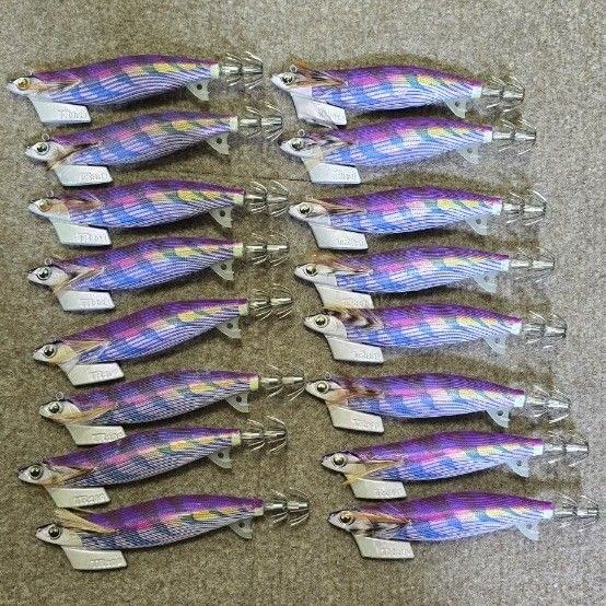 エギ王TR 3.5号 まとめ売り パープル系 16個セット