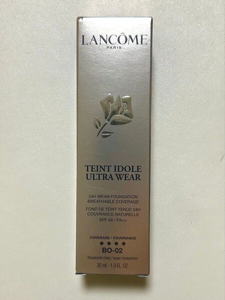 【新品・未使用】ランコム タンイドル ウルトラ ウェア リキッド N BO-02 30ml