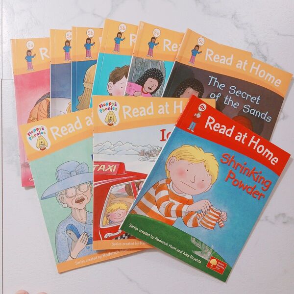 ORT Read at Home レベル4-5 9冊セット 英語 絵本 教材