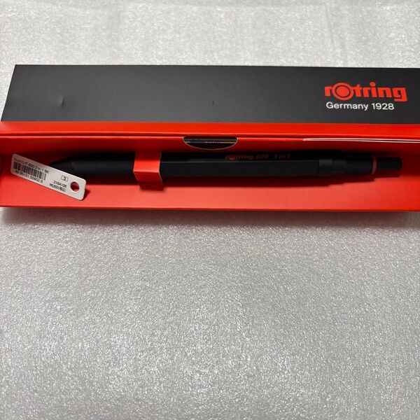 【新品未使用】ロットリング rotring 600 3 in 1 マルチペン ブラック 2164108