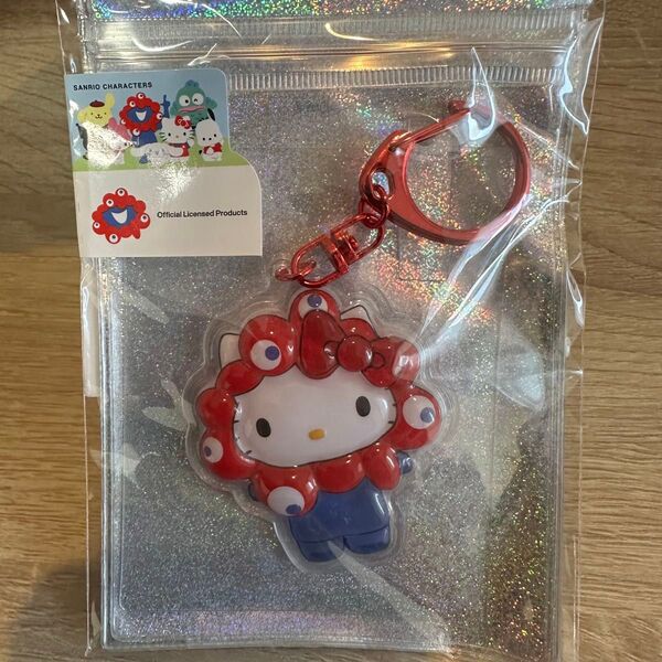 EXPO2025 関西大阪万博 ミャクミャク サンリオ ハローキティ ぷっくり立体キーホルダー