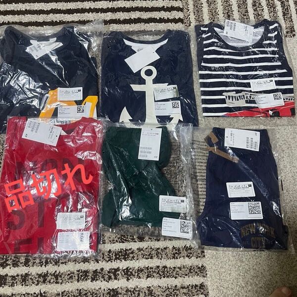 H&M エイチアンドエム 夏服 まとめ売り タンクトップ 半袖Tシャツ 半ズボン