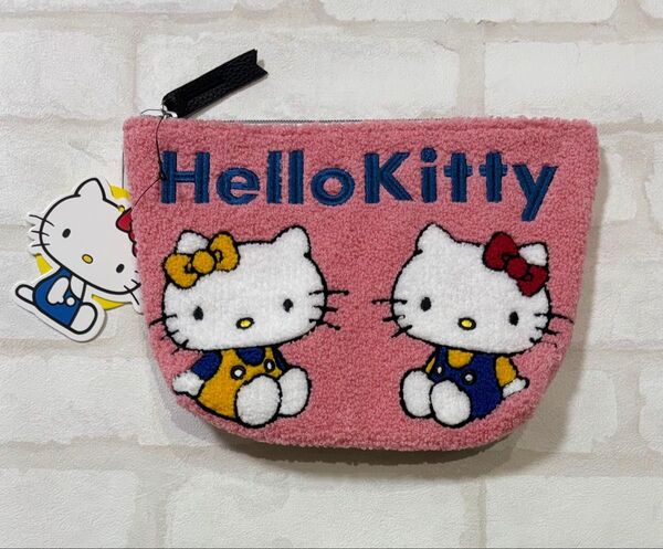 サガラ刺繍ポーチ ハローキティ キティー サンリオ ポーチ