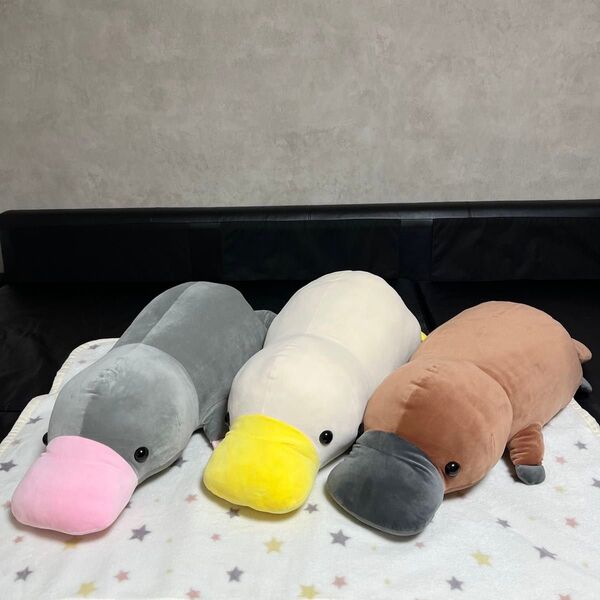 でっかい! カモノハシ2 もちふわぬいぐるみ ぐれ やわ こげ