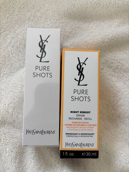 イヴ・サンローラン ピュアショット ナイトセラム リフィル 30ml、ケース