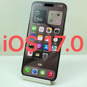 【即購入可能】iPhone 15 Pro Max 256GB SoftBank版 SIMフリー iOS 17.0