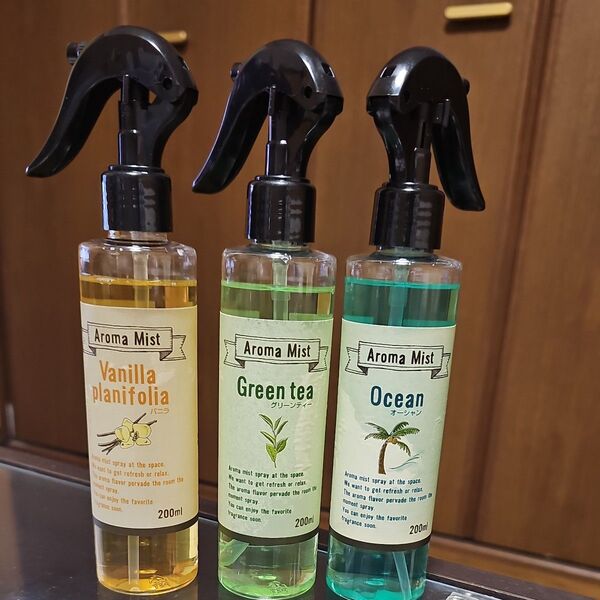 ルームミスト ルームスプレー アロマミスト アロマスプレー 200ml 3本セット 香水 芳香剤 部屋