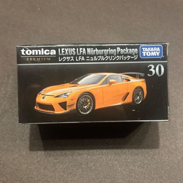 【廃盤】トミカプレミアム 30 レクサス LFA ニュルブルクリンクパッケージ (1/62スケール トミカ 108962)