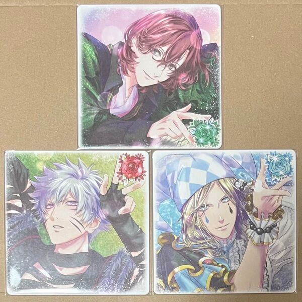 劇場版 うたの☆プリンスさまっ♪ TABOO NIGHT XXXX イラストコースター 寿嶺二 黒崎蘭丸 カミュ