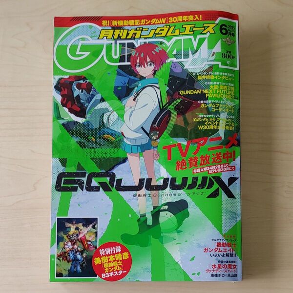 月刊ガンダムエース 2025年6月号 (KADOKAWA)付録なし本誌のみ