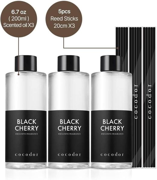 ディフューザー オイル 詰め替え用 200ml 3個セット キンモクセイ