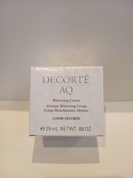 コスメデコルテAQホワイトニングクリーム〈未開封品〉