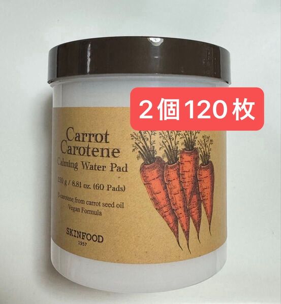 SKINFOODスキンフードウォーターパッド60枚×2個 計120枚
