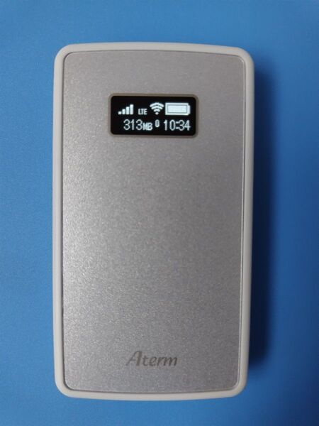 【お買得!】送料無料 リチャージwifi ギガ付き モバイルルーター NEC Aterm MP02LN SIMフリー