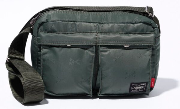 WTAPS × PORTER SHOULDER BAG ショルダーバッグ CROSS BONE OLIVE DRAB クロスボーン