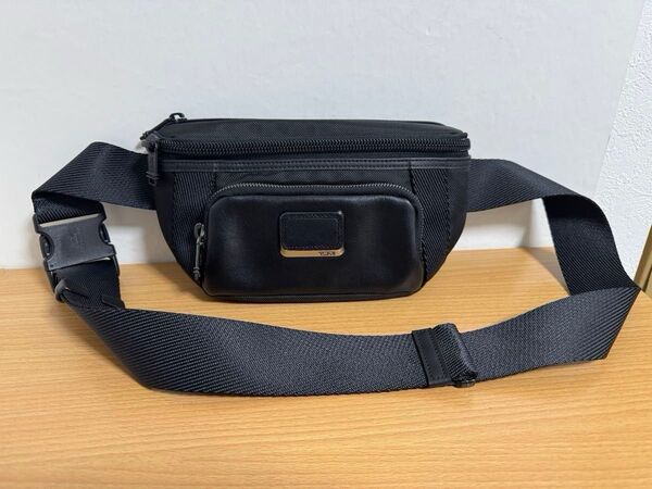 TUMI 232310D CAMPBELL UTILITY POUCH ボディバッグ キャンベル 黒 ウエストポーチ 正規品