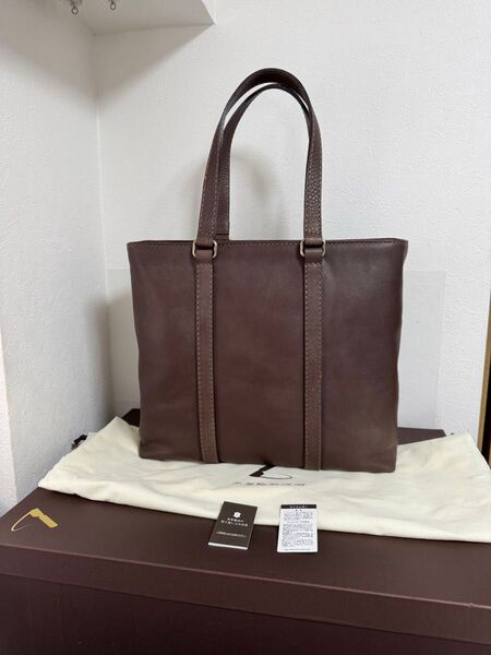 新品 定価85,800円 土屋鞄 製造所 トーンオイルヌメ デイリー トートバッグ オイルヌメ革 Tone OILNUME こげ茶