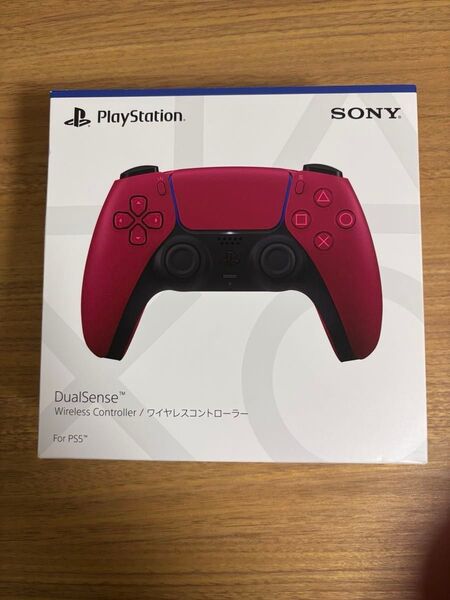 PS5 DualSense ワイヤレスコントローラー コズミック レッド CFI-ZCT1J02