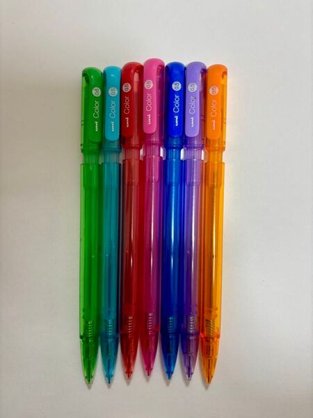 uni Color シャープペンシル 0.5mm 7色セット