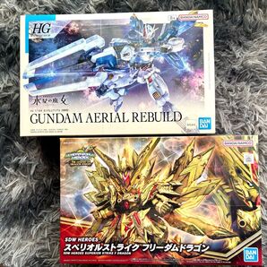 HGガンダムエアリアル改修型 スペリオルストライクフリーダムドラゴン 新品未使用品 ガンプラ