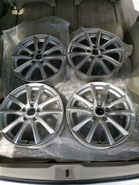 ブリヂストン PREO L5 17インチアルミホイール 4本セット(内2本)BRIDGESTONE ②