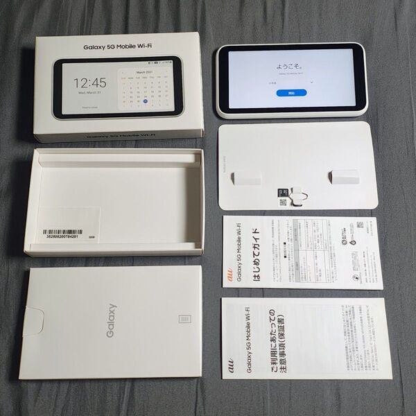 即日発送 Galaxy 5G Mobile Wi-Fi SCR01 付属品有り