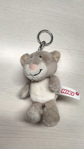 ぬいぐるみ マスコット キーホルダー NICI ねずみ