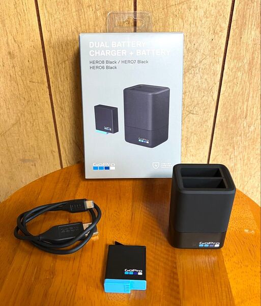 GoPro GoPro デュアルバッテリーチャージャー for HERO8 HERO7 HER06 AJDBD-001-AS