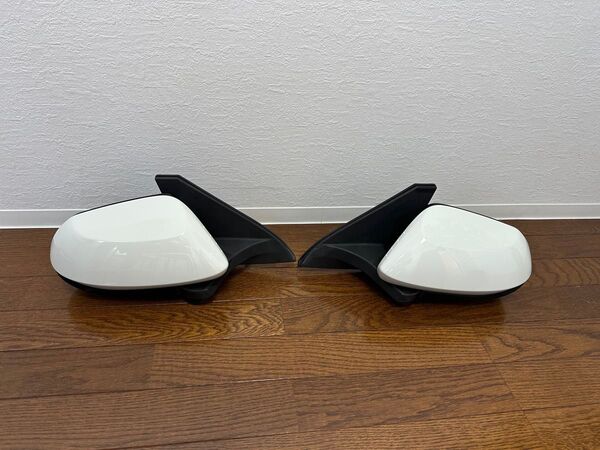 トヨタ プロボックス ドアミラー サイドミラー 左右セット 白