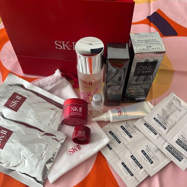 SK-II 桜トライアルキット ワンバイコーセーメラノショット他サンプルセット