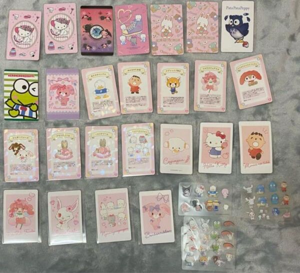 サンリオ シークレットコレクターズカード カード25枚 シール6枚 セット