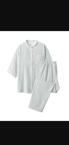 無印良品 薄手ガーゼ七分袖パジャマ レディースMサイズ