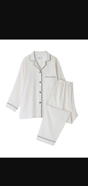 無印良品 二重ガーゼ長袖パジャマ レディースMサイズ