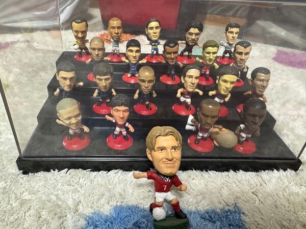 サッカー フィギュア まとめ売り ベッカム ロナウド リバウド 等