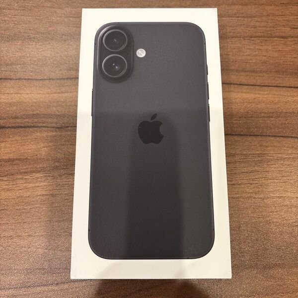 新品未開封 iPhone16 ブラック 黒 128GB SIMフリー