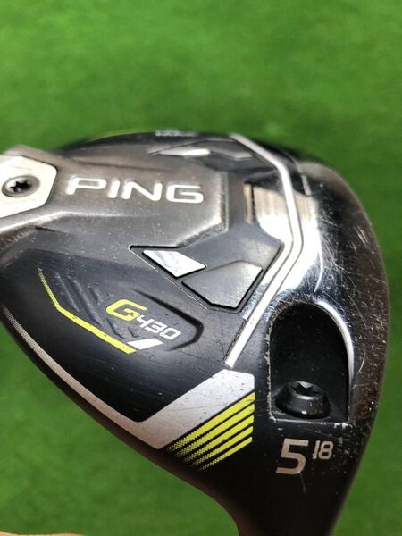 PING ピン G430 HL MAXフェアウェイウッド5W18° ヘッドカバー付き(傷あり)