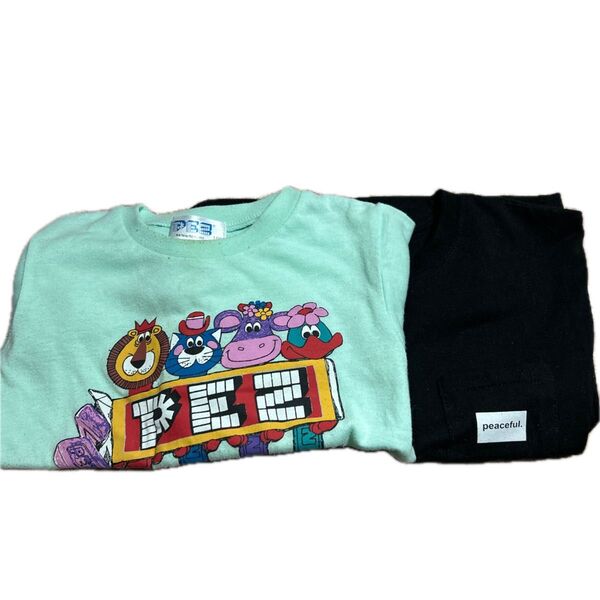 半袖 シャツ 100cm Tシャツ PEZ ペッツ 西松屋 子ども服 保育園着