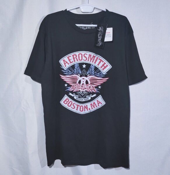 新品 Tシャツ 4L エアロスミス ボストン ロック バンド 半袖 カットソー