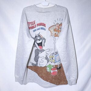 新品 ロンT XL トムとジェリー トースター 85周年 長袖Tシャツ アニメ